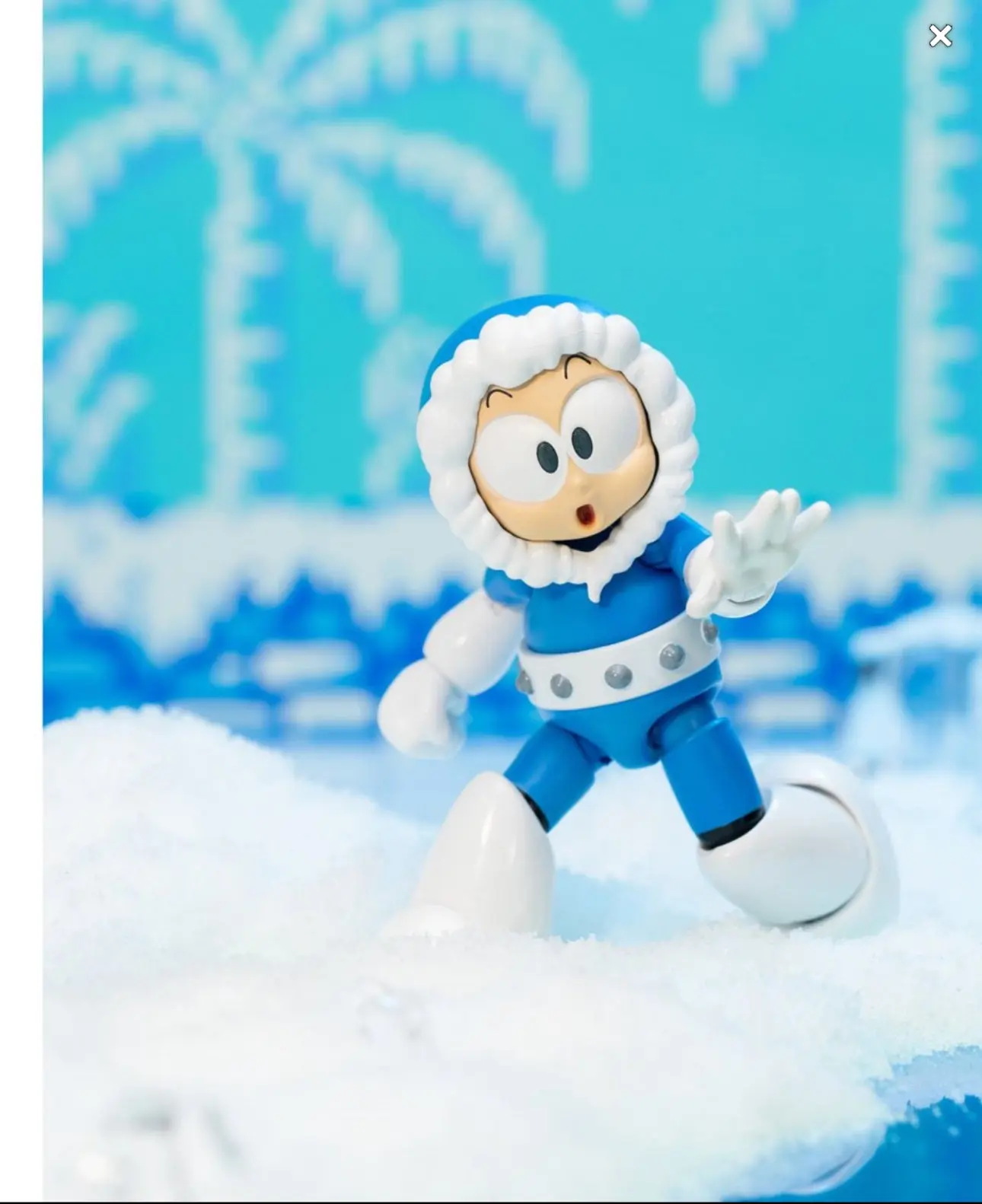 Mega Man Ice Man 1:12 Scale Action Figure