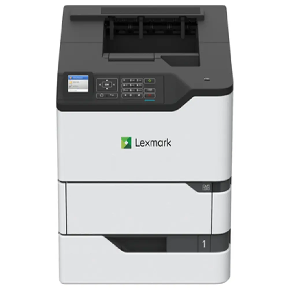 Lexmark 50G0050 MS821n Laser Monochrome Printer, White and Grey