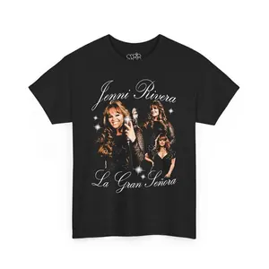 Jenni Rivera La Gran Señora Vintage Retro Unisex T-Shirt Jenni Rivera Fan Gift Gift for Mom Jenni Rivera T-Shirt La Gran Señora