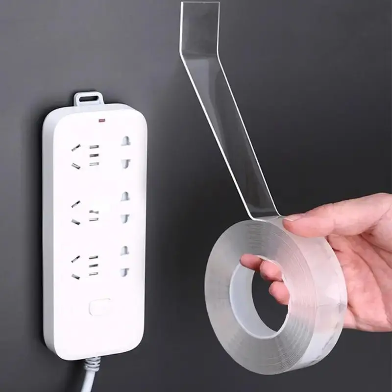 Clear Nano Tape, Adhesive Waterproof Tape, Invisible Transparent Magic Tape, Strong Double-sided Tape, Multi-functional Self-adhesive Sealing Tape, Durable Double Sided Tape for Home, Office and Dormitory