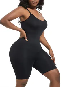 High-Elastic Seamless Shapewear Jumpsuit, Postpartum Recovery, Waist Cinch, Butt Lifter, Slimming Innerwear for All Seasons