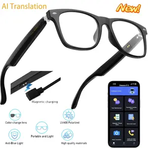 AI Smart Glasses Camera Bluetooth Call Voice Assistant Music Translate Men&Women
