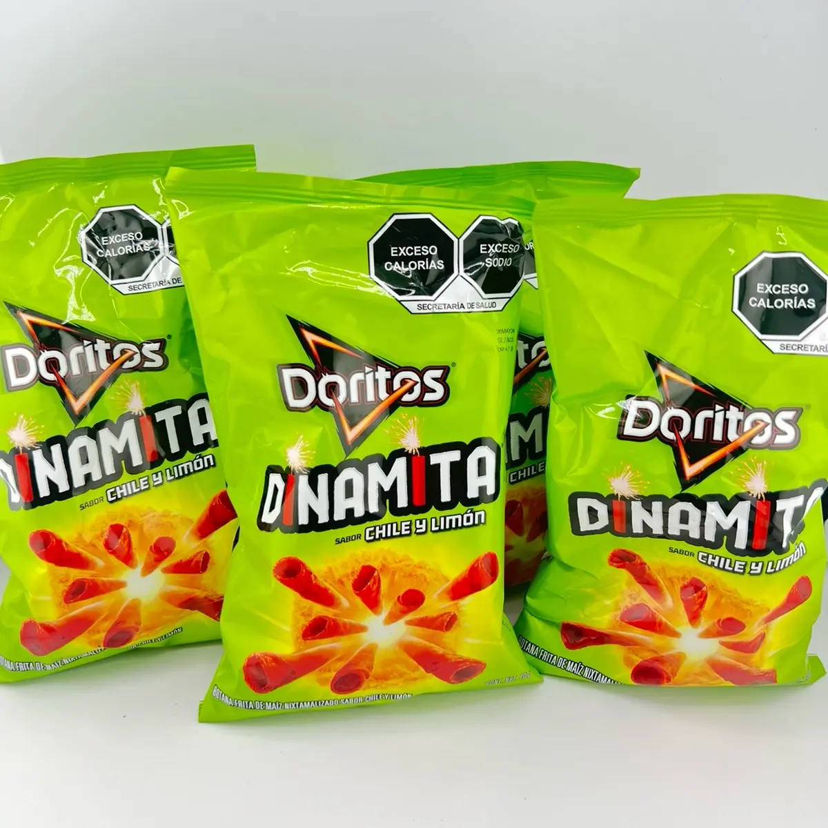 5PACK DORITOS DINAMITA VERDES MEXICAN CHIPS 5PACK DORITOS DINAMITA VERDES MEXICAN CHIPS