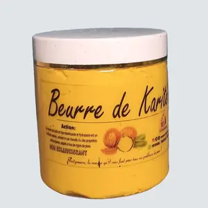 All-Natural Body Butters Pure Shea Butter Gentle Moisturizer, Hydration-Focused Cream for All Skin Types, Non-Clarifying Formula, 500G
