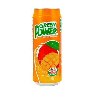 Greenly Taiwan Mango Juice Drink 490ml - Authentic Tropical Flavor, Refreshing Beverage