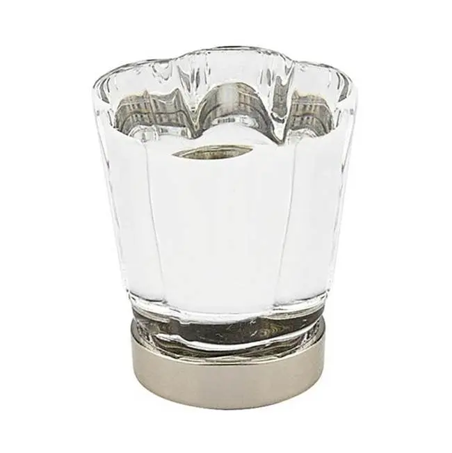Emtek 86565 Forza Crystal Knob , Cabinet , 1-1/4"