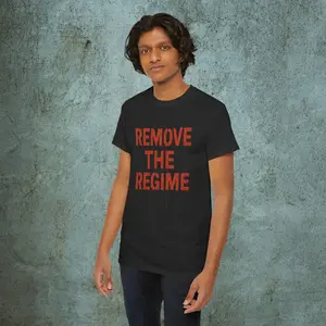 Anti-fascist Protest Tee, Remove the Regime, Unisex Activist Shirt, No Kings Rebellion, Anti-Trump Resistance, 2026