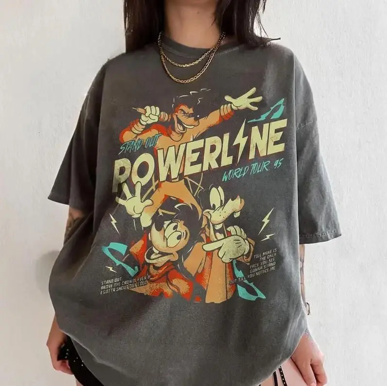 Vintage WDW Powerline Stand Out World Tour Shirt Sweatshirt, WDW Family Matching Tee, Magic Kingdom Birthday 2026 Gift