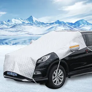 Winter Seasonal Car Cover Durable Waterproof for Snow Ice Protection Easy Installation Trustworthy Choice