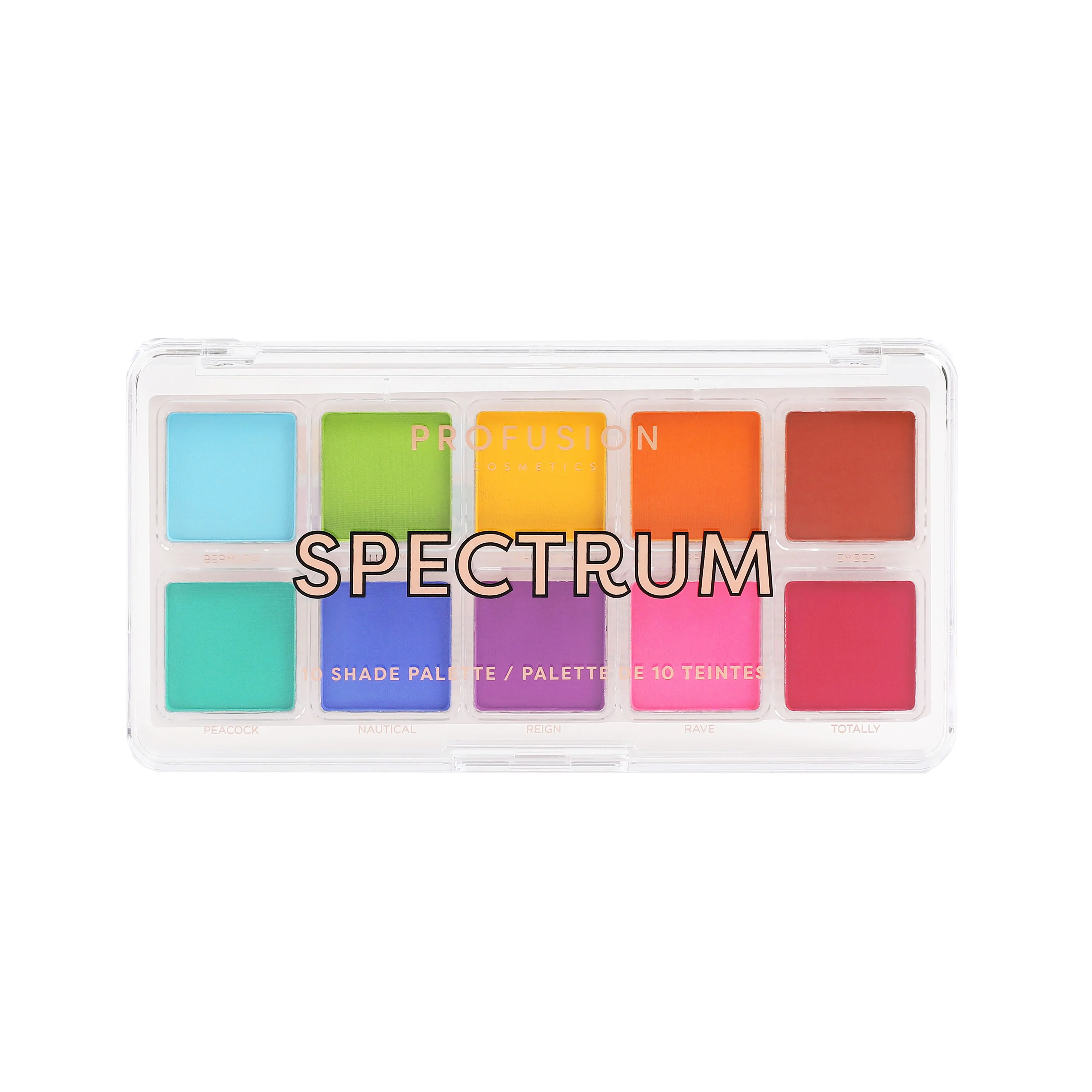 Spectrum 10 shade palette