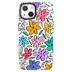 Casely iPhone 13 Case | Outside the Lines | Crayola Marker | Bold Protective Design | Compatible with MagSafe