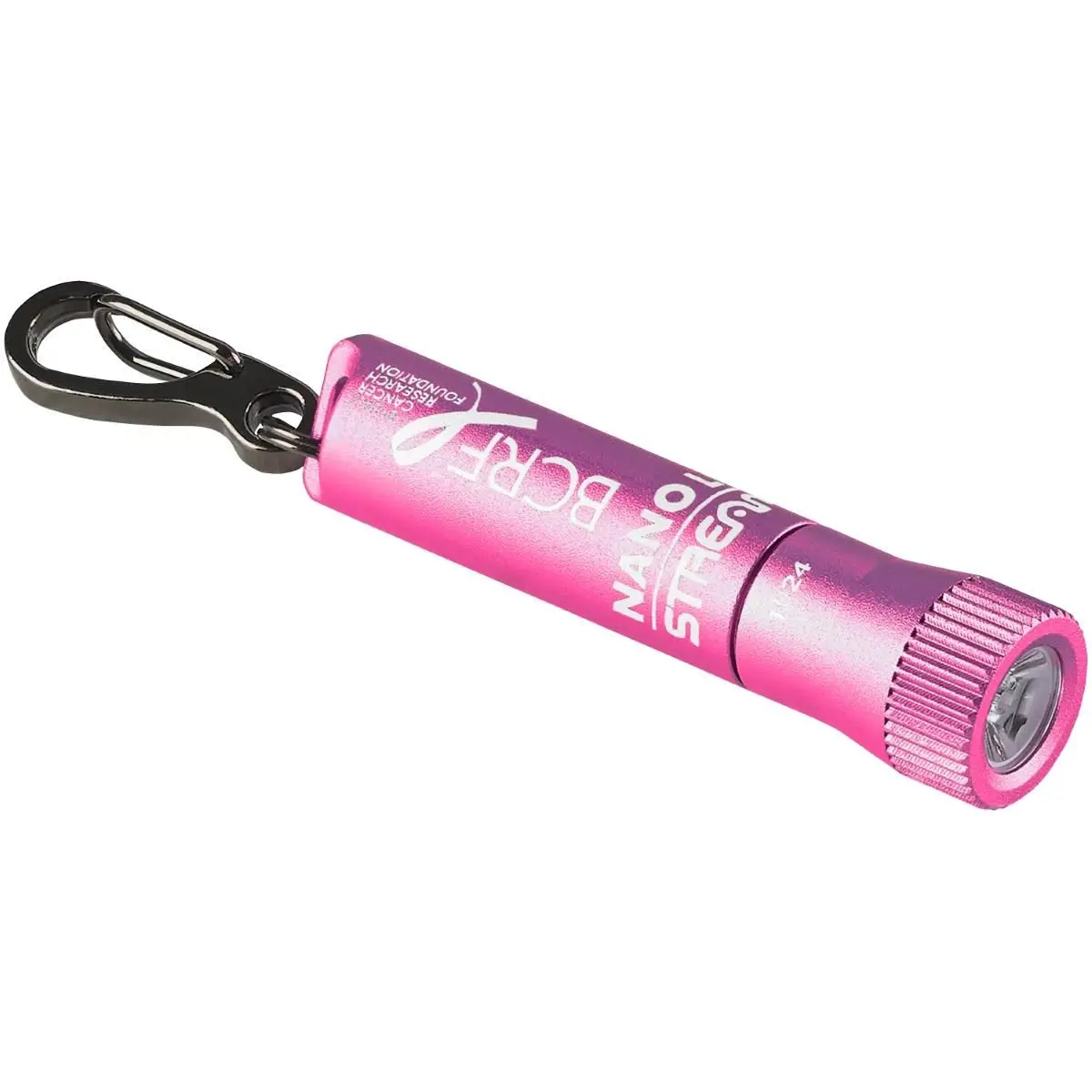 Streamlight SG73022 BCRF Nano Light II Battery - Includes 1-AAAA Alkaline - Pink