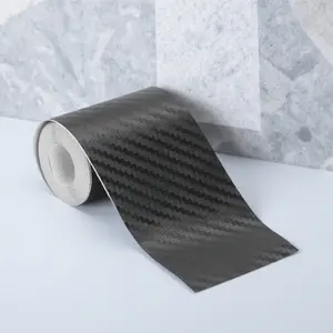 3D Carbon Fiber Car Wrap Vinyl, Scratch Resistant Auto Film, UV Protection DIY Car Body Wrap for Cars SUV Trucks, Waterproof Decal, Custom Size Automotive Exterior Upgrade Kit, Vinyl Decals, Vinyl Decal Sticker