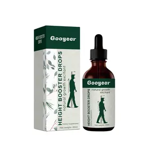 Natural Height Growth Support Dropswith Collagen & Vitamin D | Plant-Based Formula for Bone Density & JointCare I Easy Absorption LiquidSupplement