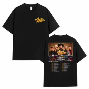 Los Tigres Del Norte Tour 2026 T-Shirt – Mexican Concert  Double Sided Fan Shirt USA Men Women Tops
