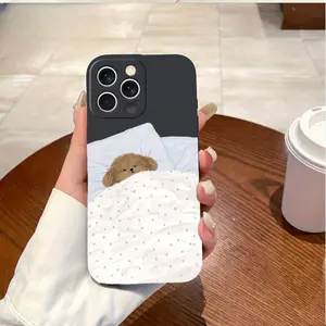 Phone case: Shockproof and anti-fall protective cover, a birthday gift suitable for both men and women, compatible with iPhone 17 Pro/16 Pro Max/15 Plus/14/13/12/11/XS/X/7/8 Plus, printed liquid-like phone case