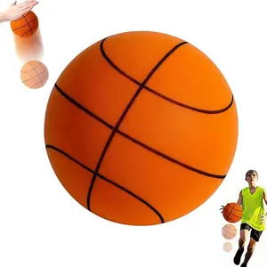 Silent Indoor Sport Basketball Training Ball, Foam Practice Ball (8.3 Inch), Perfect for Quiet Play & Home Use, Durable Design
