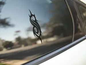 Slipknot Tribal S Logo Vinyl Decal For Car Windows, Bumper Sticker, Laptop Sticker
