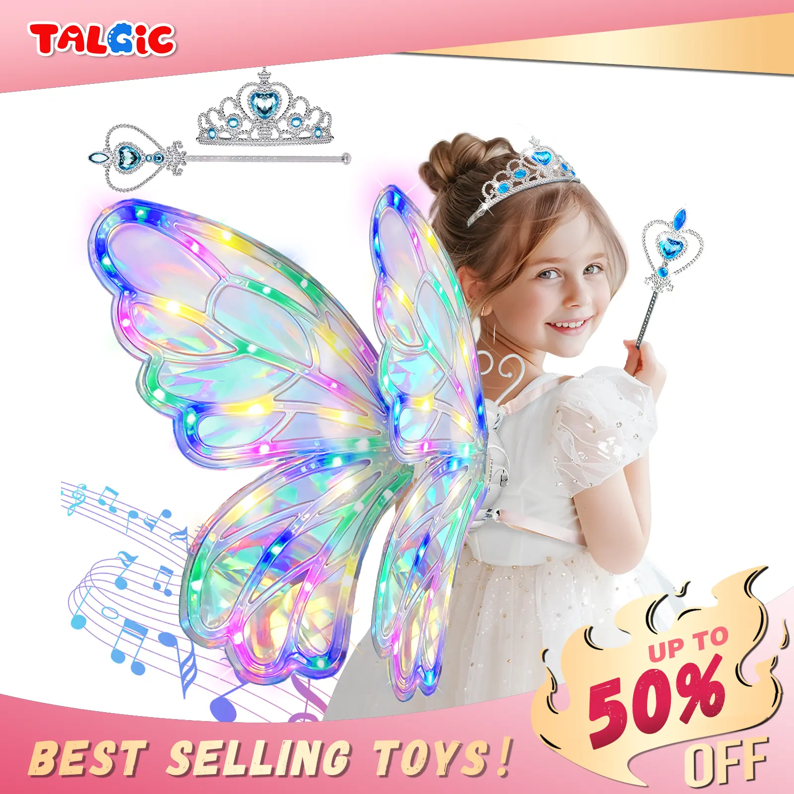 Halloween Gift butterfly wings decorations accessories for girls and boys