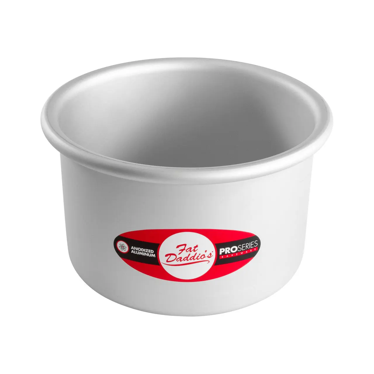 Fat Daddio's PRD-64 Anodized Aluminum Round Cake Pan, 6 x 4 inch
