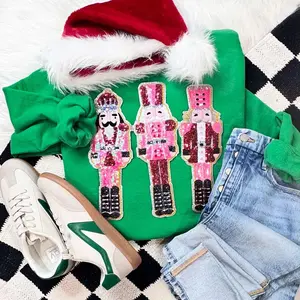 Triple Nutcracker Sequin Patch