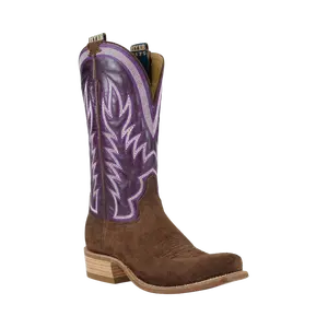 Hyer Men's Culver Boots-Chestnut/Eggplant