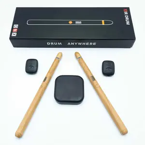Electric Drumsticks Air Drum Sticks 4rd Gen.,  Air Drum with Drumsticks, Pedals,  and 8 Sounds,  Drum Set for Adults, ,