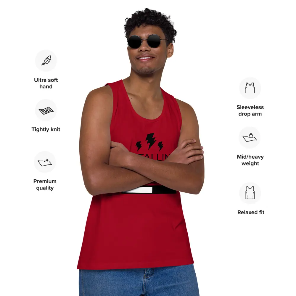 Muscles Loading Men’s premium tank top