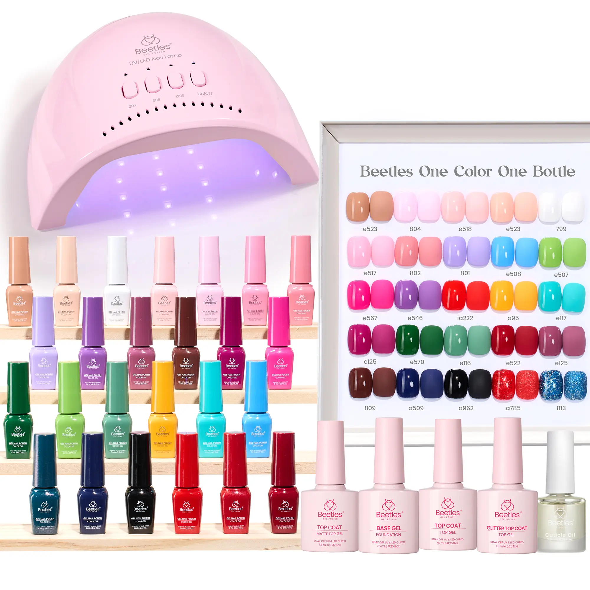 25 Colors Imprints of Time Gel Polish Kit