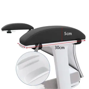 Memory Foam Sponge Chair Armrest Pads Height Increasing Pads Office Game Mobile Game E-sports Chair Elbow Pads Thickened Plush Elastic Armrest Pillows