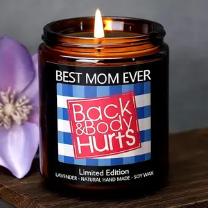 Day Gifts for Mom, Funny Cool Gifts for Mom from Daughter Son, Best Mother Ever Gift Birthday Dog Teen New Moms Scented Candles Sentimental Presents for Mother Gift ldeas