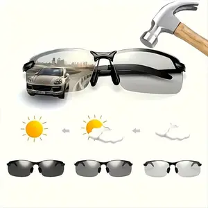 Stylish Polarized Photochromic Sports Glasses For Men AndWomen -Perfect For Outdoor Sports, Driving, Fishing,Cycling And Travel