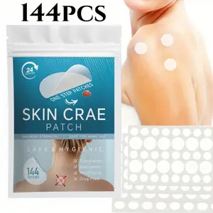 144skin Tag and Wart Cover Patches, Fragrance-Free & Preservative-Free, Gentle for All Skin Types, Ideal for Mole/corn/callus Care