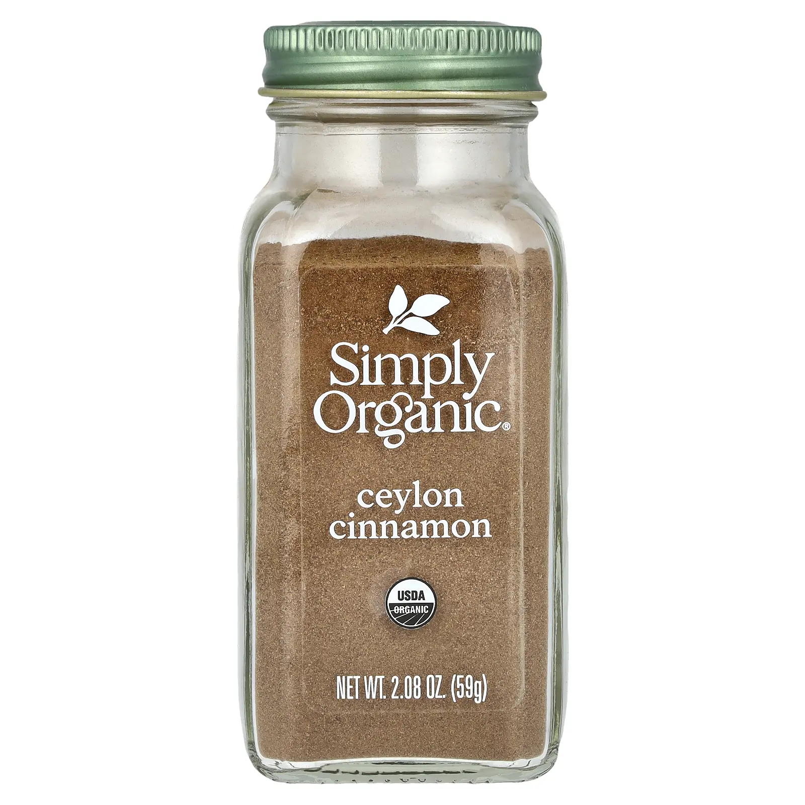 Simply Organic Ceylon Cinnamon, 2.08 oz (59 g)