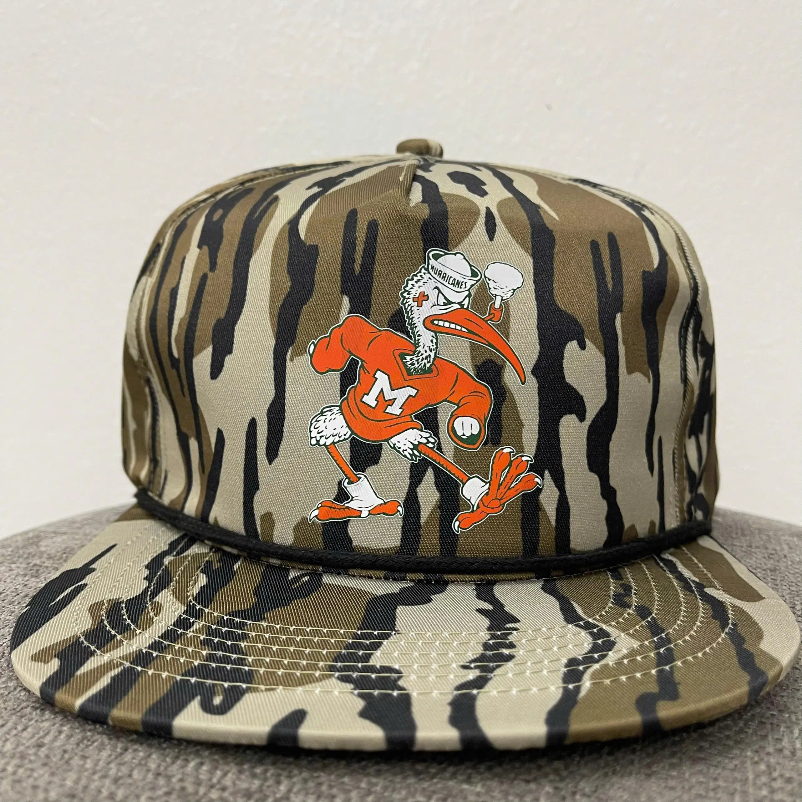 Bottomland Camouflage Trucker Hat - Unisex Cotton Adjustable Snapback Baseball Cap with Breathable Mesh, Casual Graphic Design for Hunting, Hunters, Fishing, Dad Style, Fashion, Lightweight, One Size