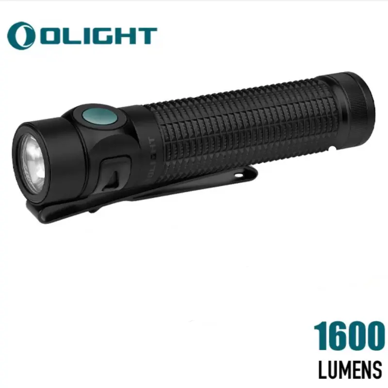 OLIGHT 4 PRO Matte Black Portable LED Flashlight - Streamlined for Efficiency, Sports & Outdoor Camping Hiking Torch, Outdoor Gadgets, Flashlight Torches