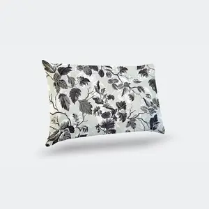 Bebejan Grey Leaves Sham Set - Final Sale