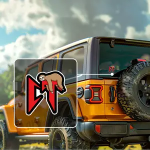 CT Car Decal, Bumper Sticker, Truck Sticker, Waterproof, Anti-UV, Fog Effect, Vinyl Sticker, Car Sticker