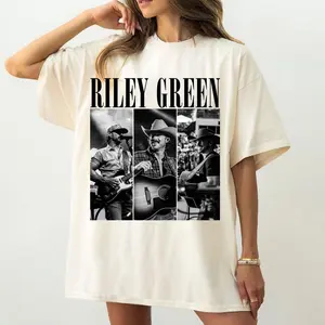 Riley Green Cowboy As It Gets Tour 2026 T-Shirt, Riley Green Shirt, Country Music Fan Gift, Riley Unisex Concert Merch TX0