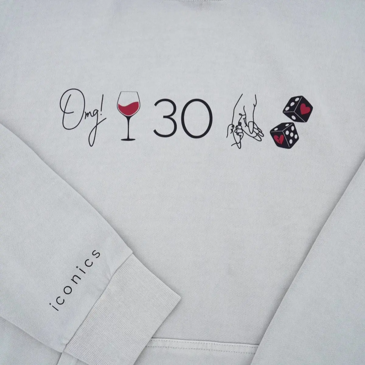 ICONICS Adele-inspired 30 Urban Hoodie Comfort Tops