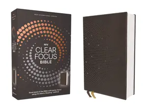 NIV, Clear Focus Bible, Leathersoft, Brown: Read more of the Bible with better focus (Clear Focus) by Zondervan [Leatherbound Book]