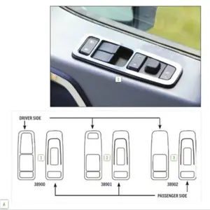 RoadWorks – Peterbilt 567/579 Interior Power Window Trim