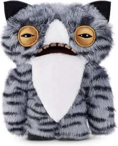 ZURU Fuggler Alley Cats Wide Eyed Cat 9-inch Stuffed Plush