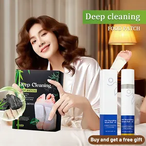 【Buy 1 get 1】12 PCS Deep Cleaning Foot Detox Patch, Relieve Stress&Better Sleep|100% Natural Ingredients Healthy Solution, Ginger And Bamboo Vinegar, Foot Care for Men&Women