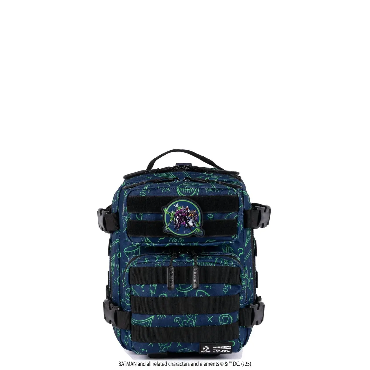 Warner Bros. 9L Mini DC Villains Character Backpack, YKK Zippers, 8x8 Phone Pouch (SALE), Character Backpacks