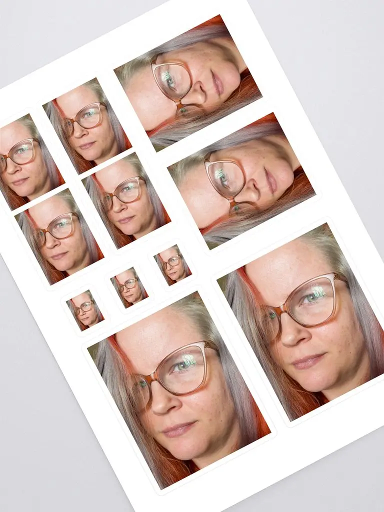 Blank Sticker Sheet