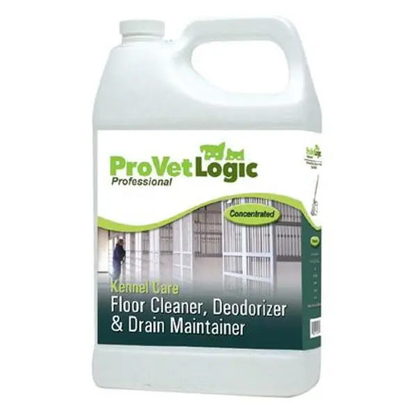 ProVetLogic V02-14MN Kennel & Turf Care Enzymatic Cleaner & Drain Maintainer 1 Gallon EZ Pour Bottle- Pack 4, Floor Cleaner, Stain Removal