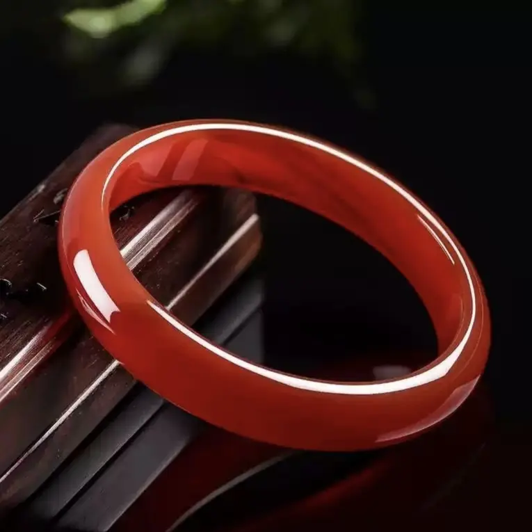 Red Bangle, Red Bracelet for Women, Gift for Women