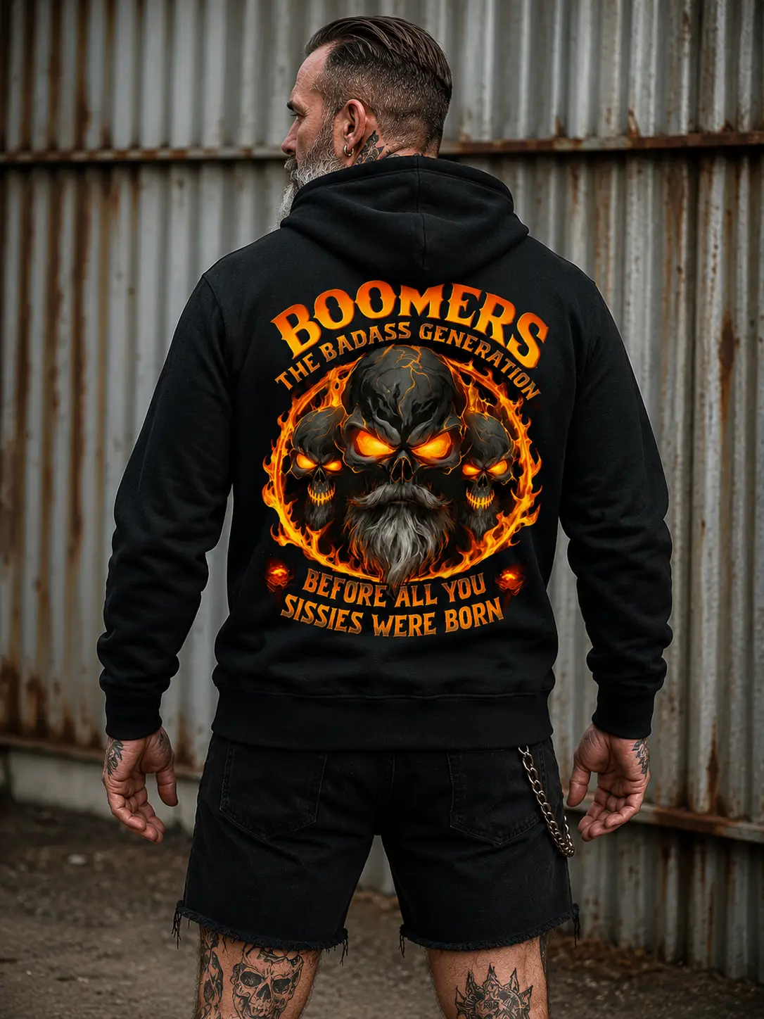 Boomer Gen X Gen Y Hoodie, The Badass Generation Hooded Sweatshirt, Funny Generation Quote Apparel, Vintage Retro Pullover, Men's Women's Casual Hoodie, Nostalgia Gift, Classic Generation Outfit, Everyday Wear