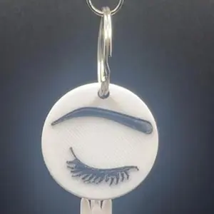 Brow & Lash (3) Tech NFC Keychain – One Tap, Instant Glow-Up
